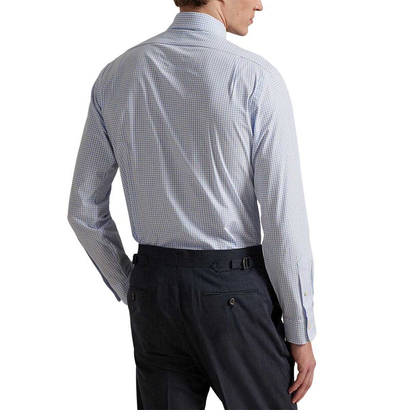 Polo Ralph Lauren Custom Fit Plaid Stretch Poplin Shirt image number 1